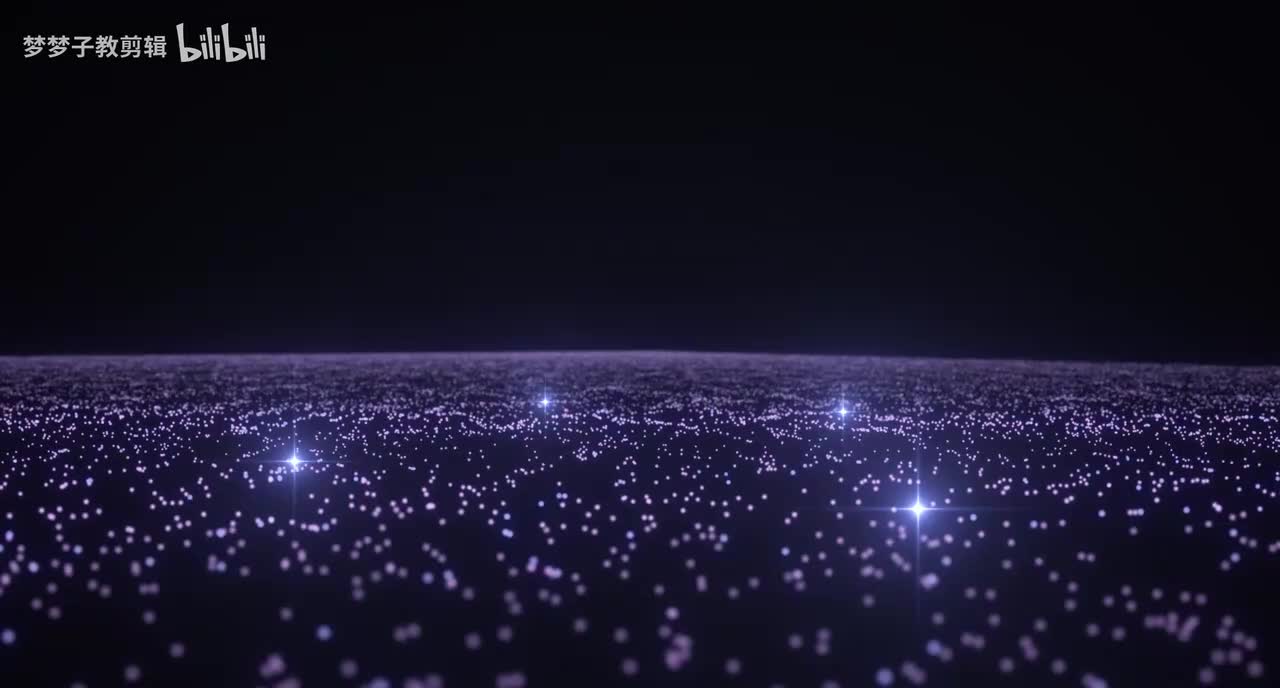 AE粒子圣诞树动画01