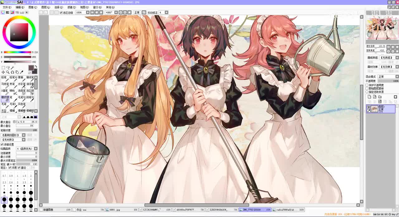 ---42色彩06_整体上色示范---