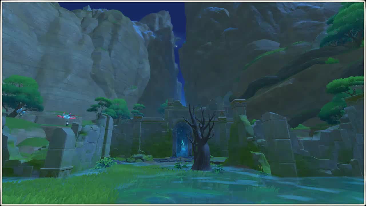场景-挽风屏障-奇迹源流-夜（虹彩之鳍的轻舞）