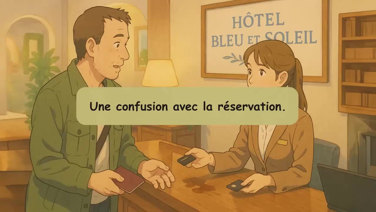 Learn French with Daily Conversations at the Hotel French Conversation Practic