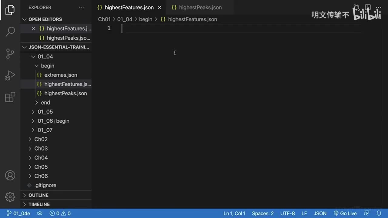 02.04 - 构建一个基本的 JSON 结构