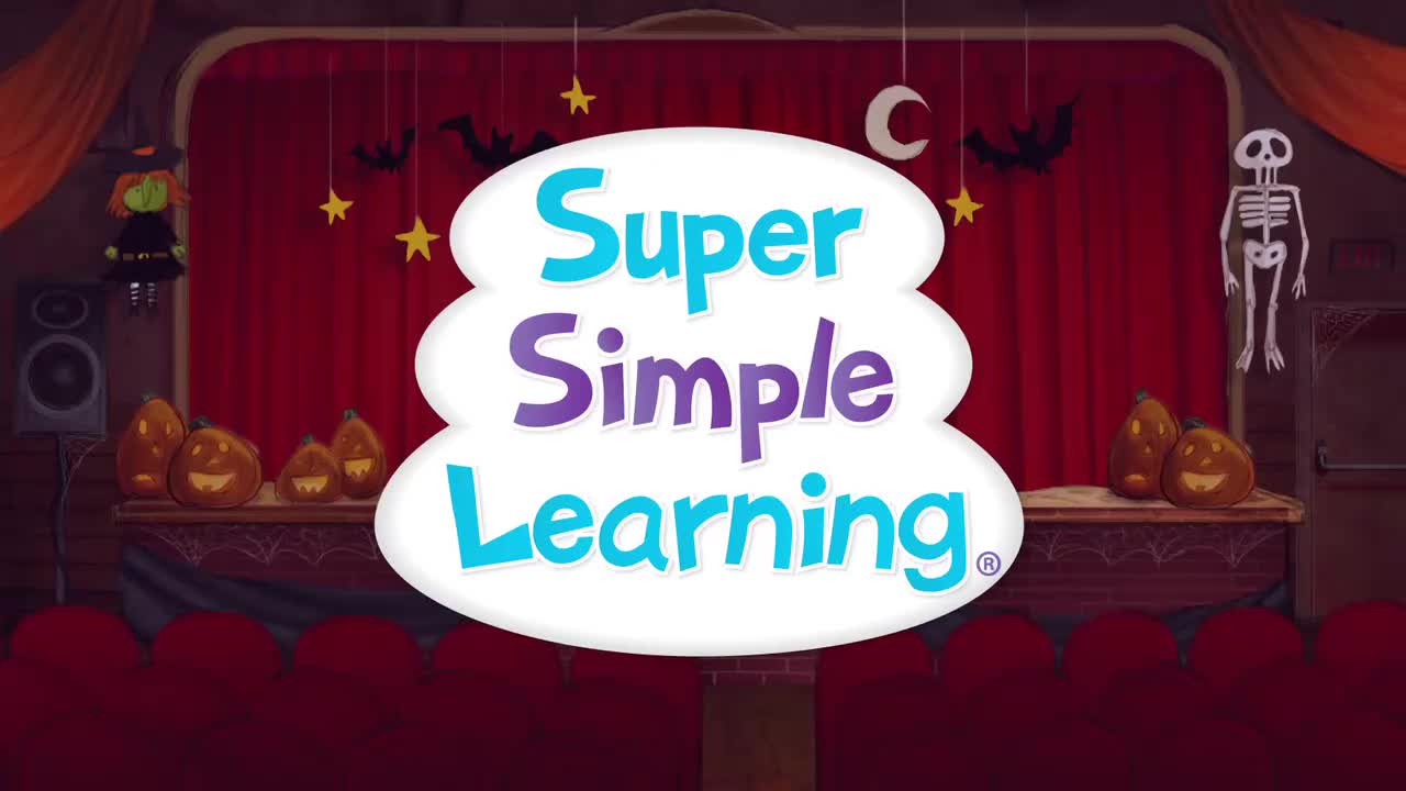 34.Five Creepy Spiders Halloween Song Super Simple Songs