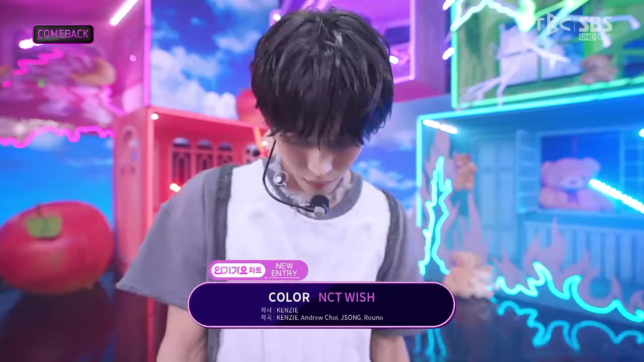 NCT WISH《COLOR》(inkigayo 20250907)