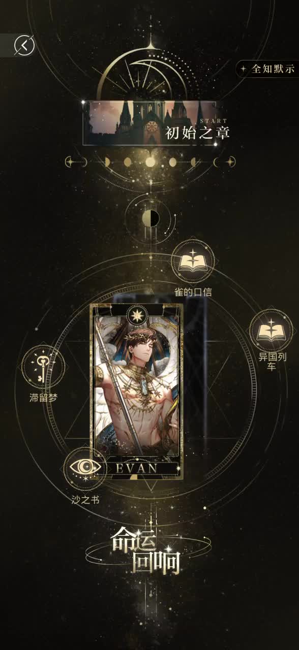 【全知默示】滞留梦