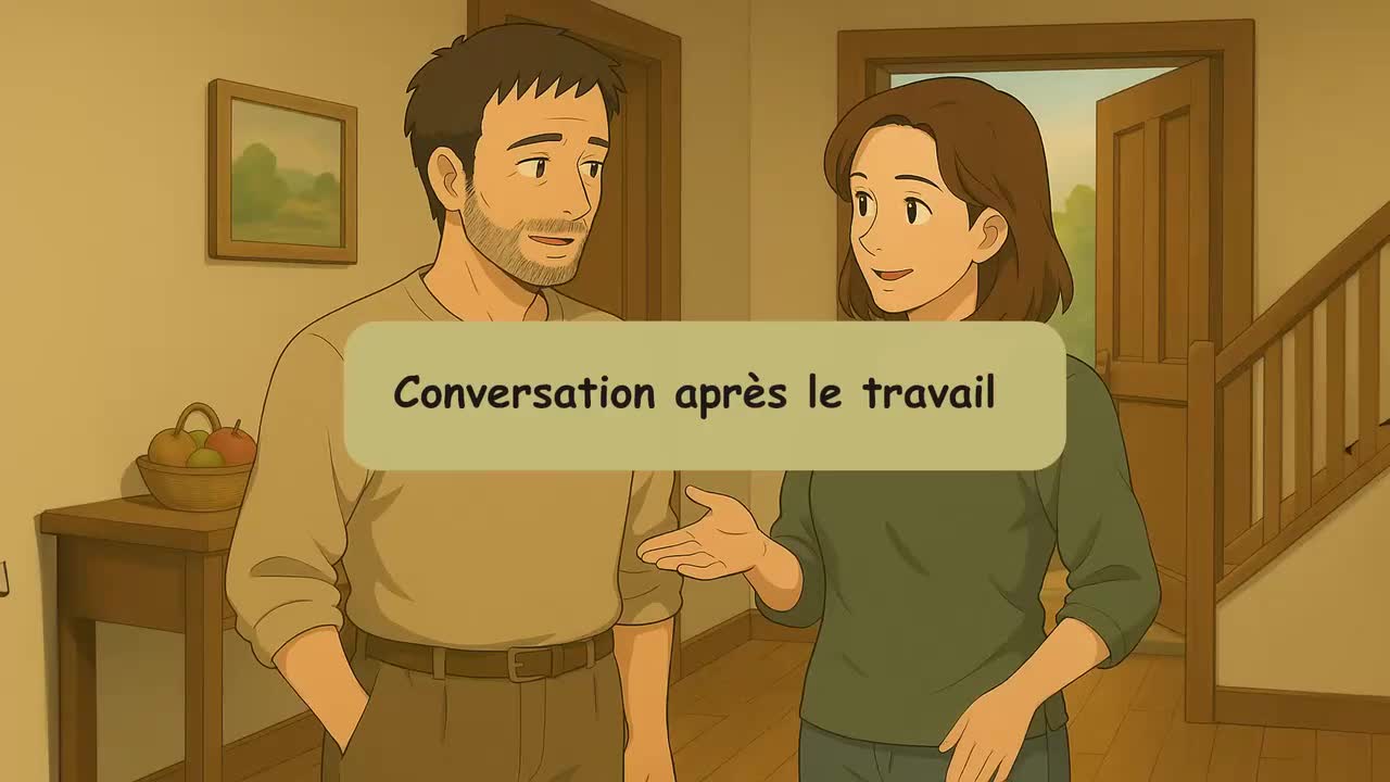 25 Minutes of Daily French Dialogues (A1-A2) Family and Home