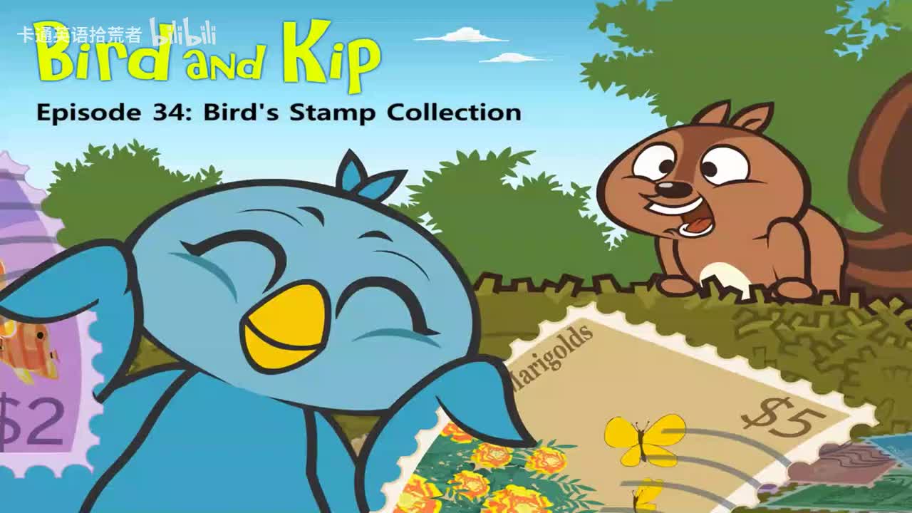 034_Bird and Kip 34_Bird's Stamp Collection