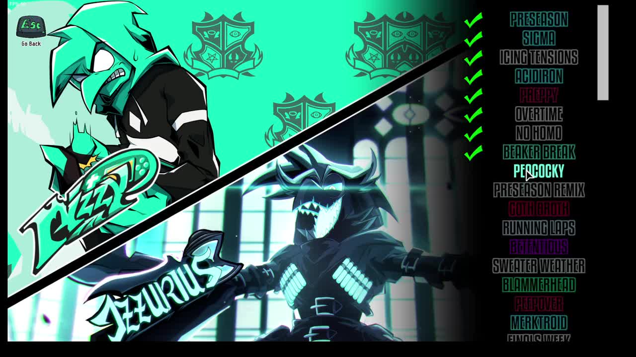 学院week 9 PEACOCKY (MIZZY VS IZZY)