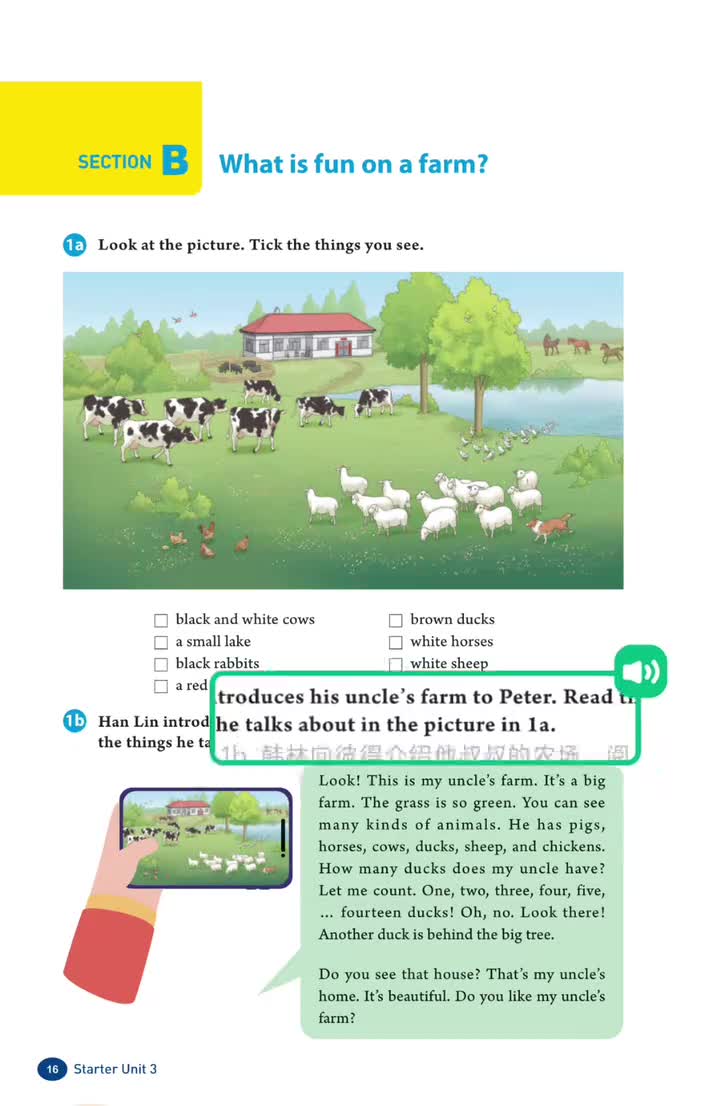 Starter Unit 3 Welcome (p.16) 1b