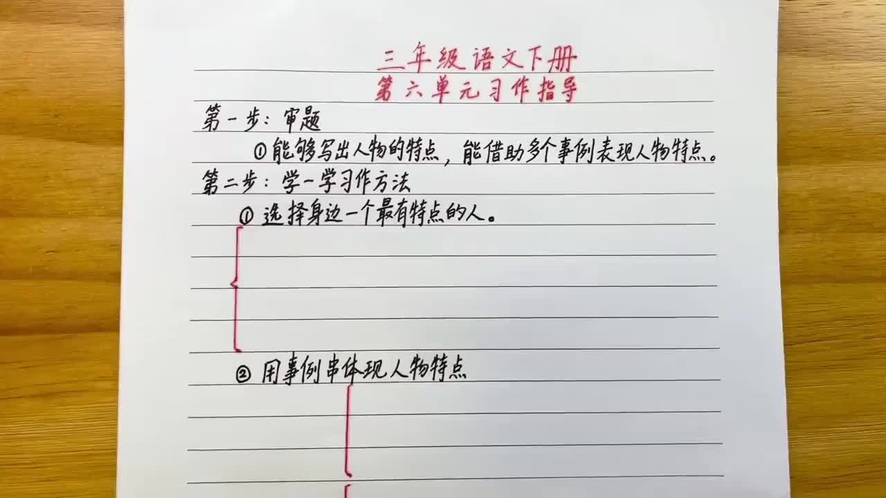 79.三下-第六单元作文