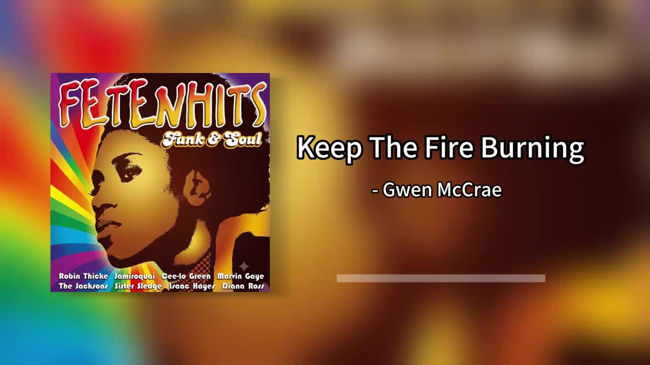 Gwen McCrae - Keep The Fire Burning