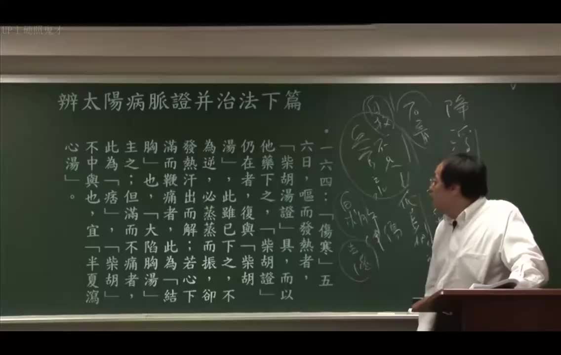 27_太阳病下篇：条辨164到166-半夏泻心汤，太阳、少阳并病