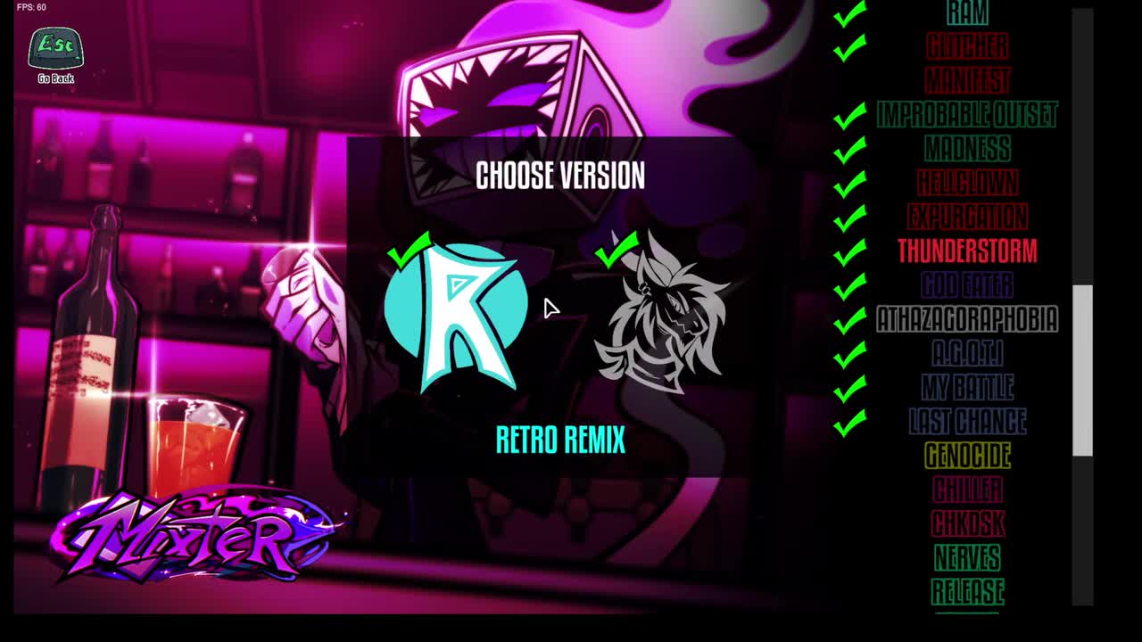 Mixter曲目26 THUNDERSTORM (shaggy曲目1）RETRO mix