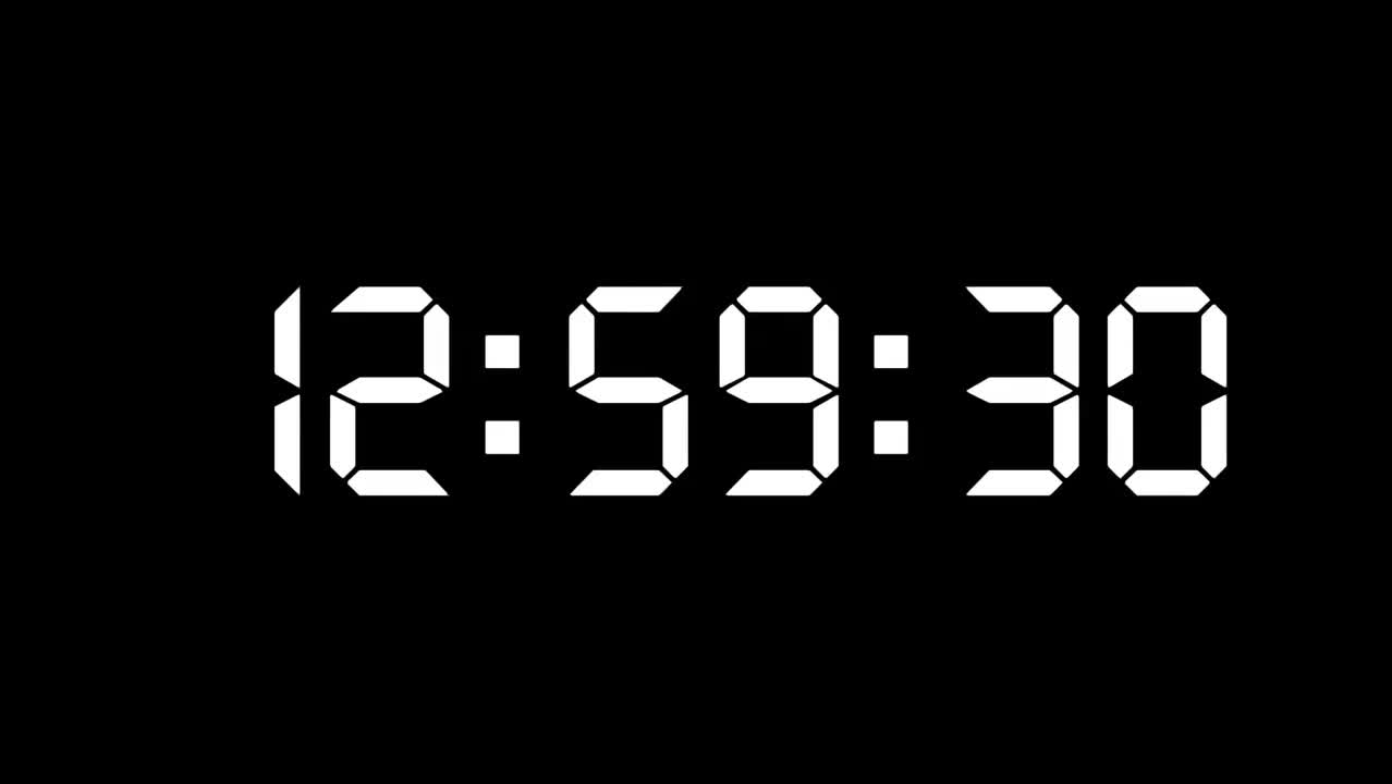 12:59:30～13:00:30
