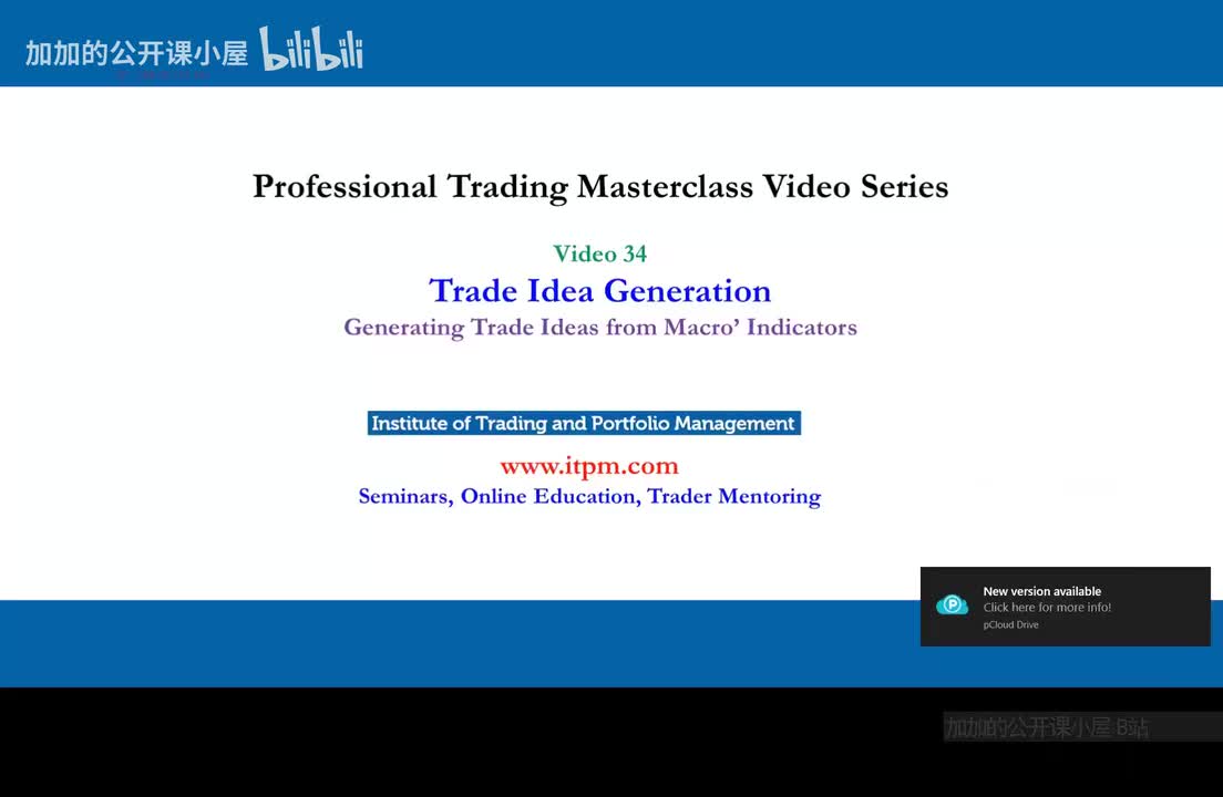 P35 Macro’ Driven Trade Ideas (59.03)