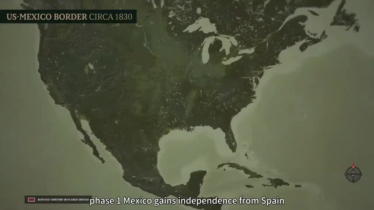 1846年 - 1848年美国入侵墨西哥