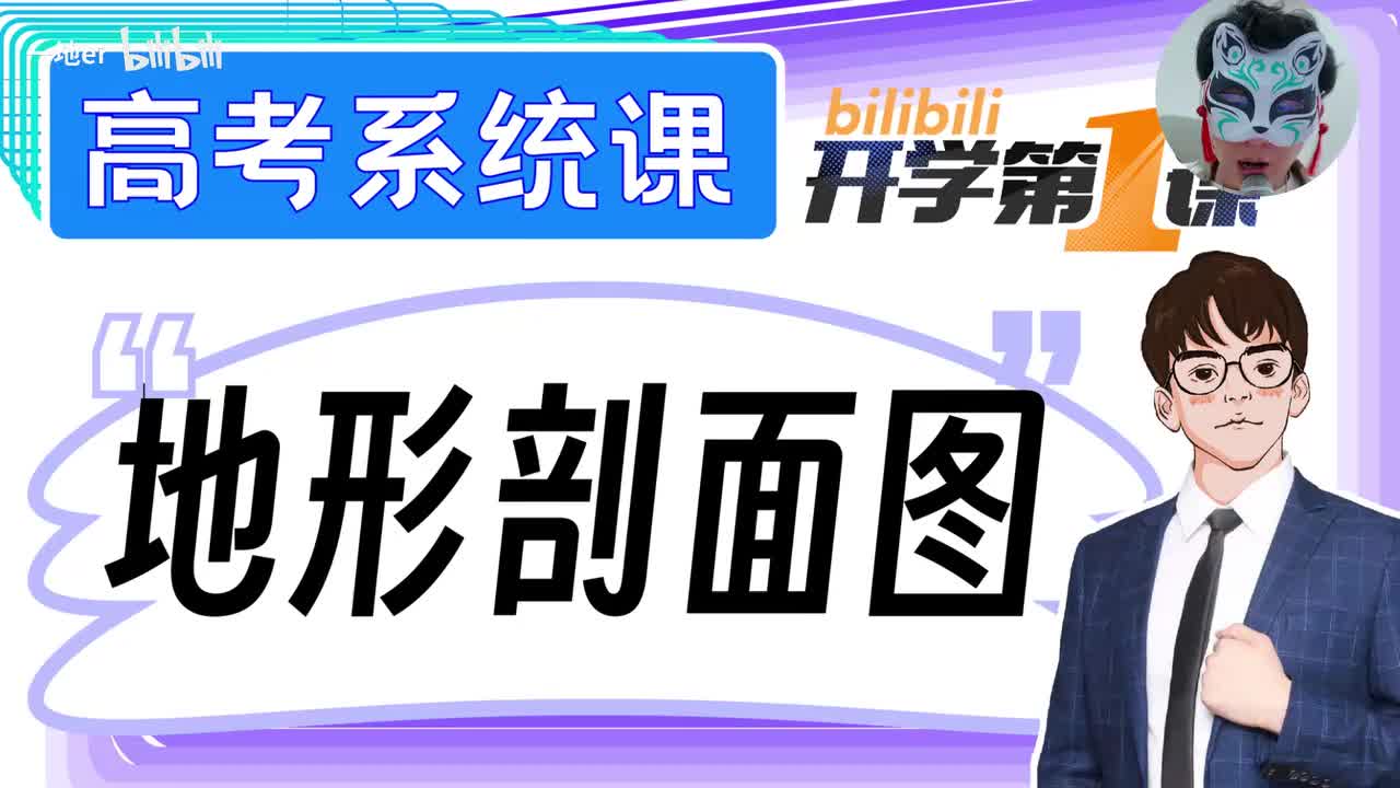 2.4【等高线地形图 | 考点题型】地形剖面图「新版」