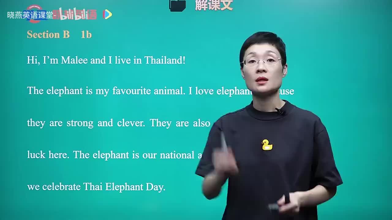 3 晓艳带你趣解课文 Section B