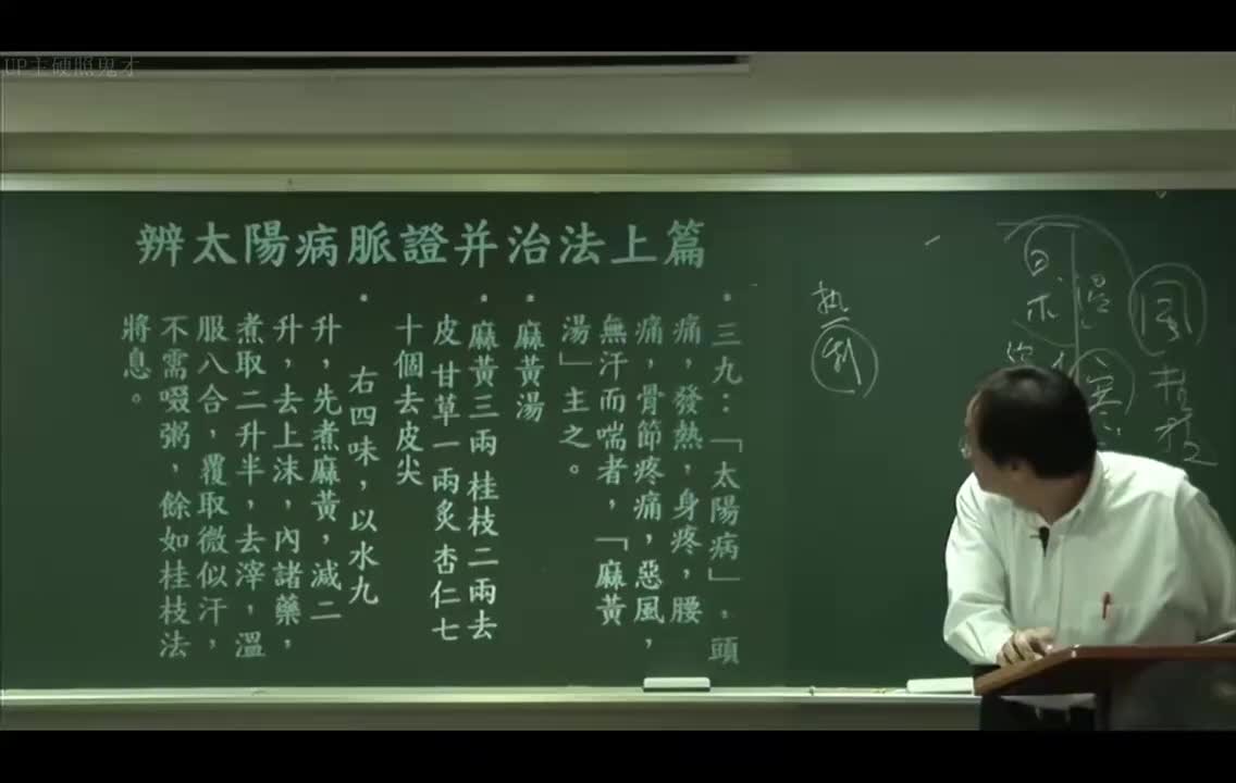 09_太阳病上篇：条辨39到41-麻黄汤及其适应证