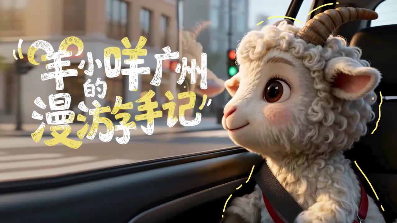 《羊小咩的广州漫游手记》