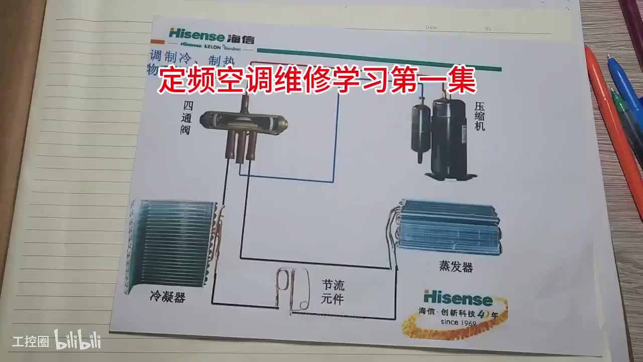 144-空调系统制冷原理动画讲解