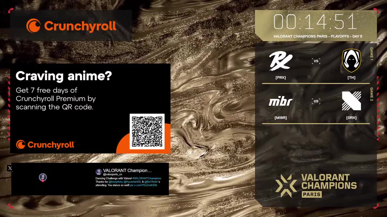 英 | D5 | PRX vs TH | DRX vs MIBR