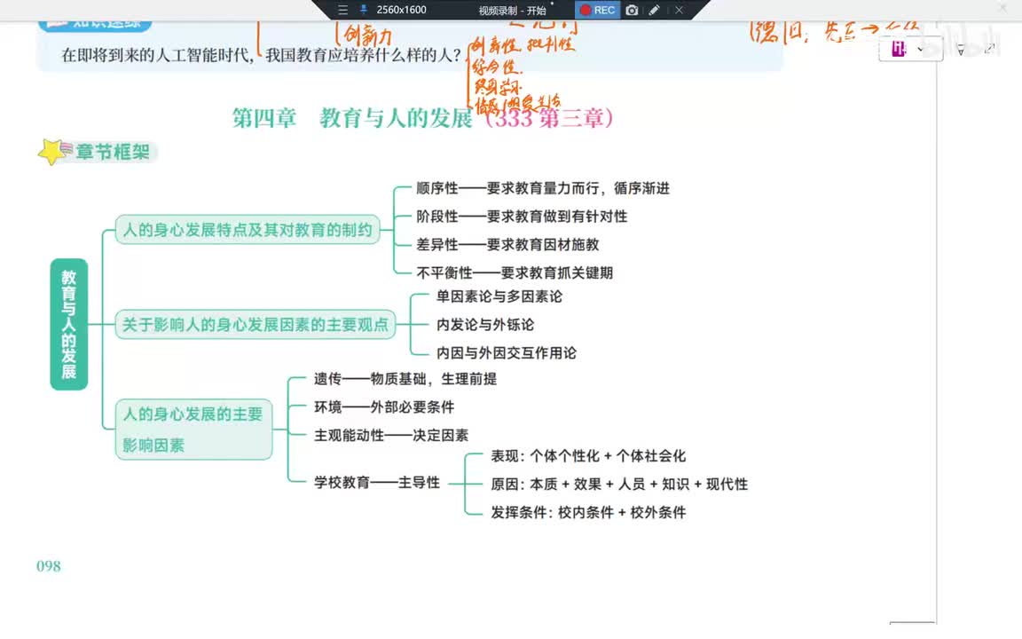 26Day7第4章 人的身心规律与对教育的制约