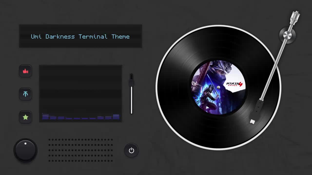 Umi Darkness Terminal Theme