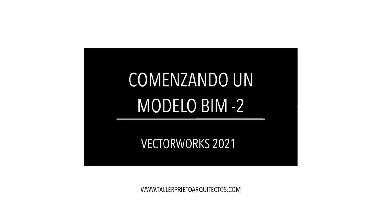 【Vectorworks】Pablo Prieto_ 小住宅 BIM parte 2
