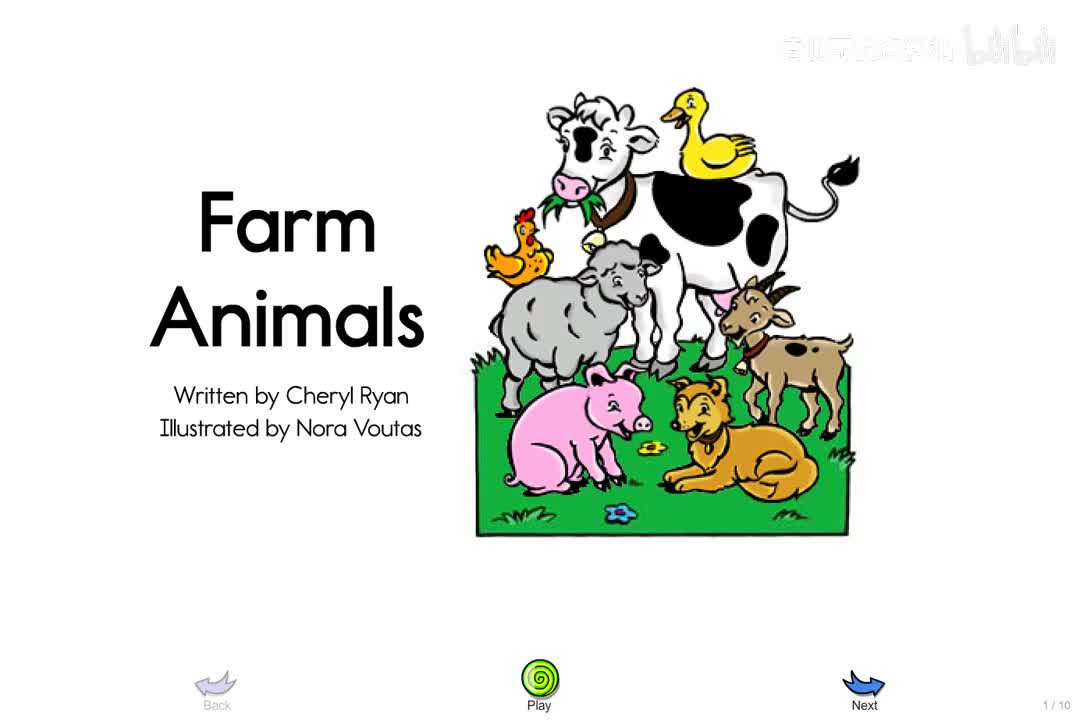 1-【001】Farm Animals【AA级1-100】