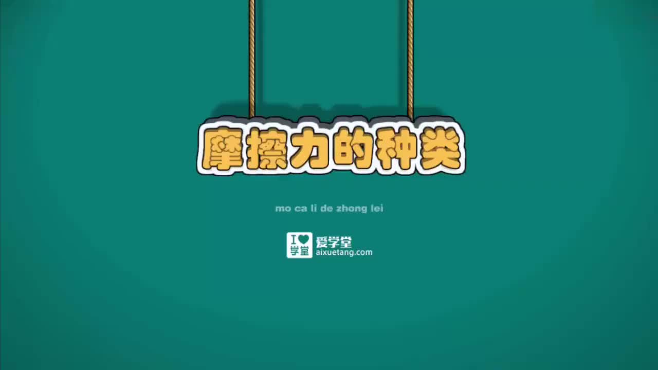 08-力与运动的关系-6-摩擦力有几种