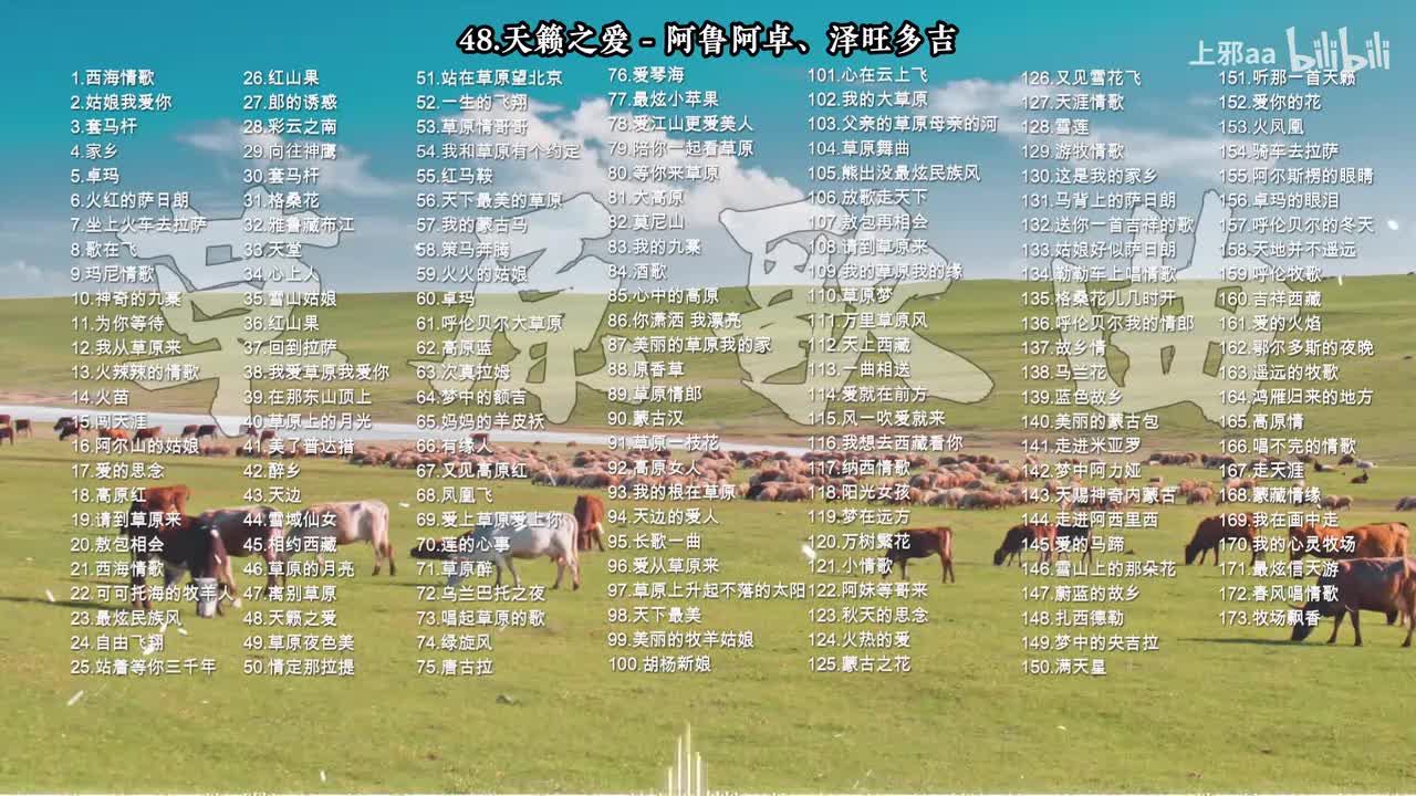 048. 天籁之爱 - 阿鲁阿卓、泽旺多吉