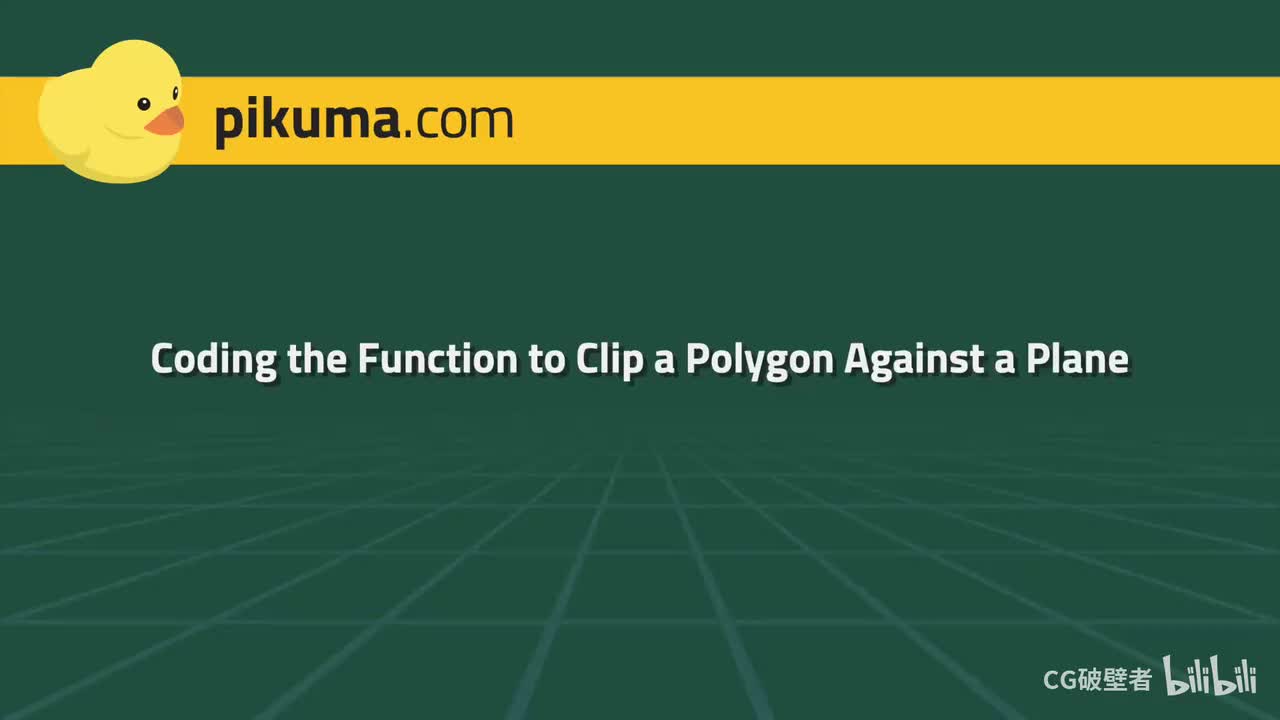 26.11 Coding the Function to Clip Polygons Against Planes