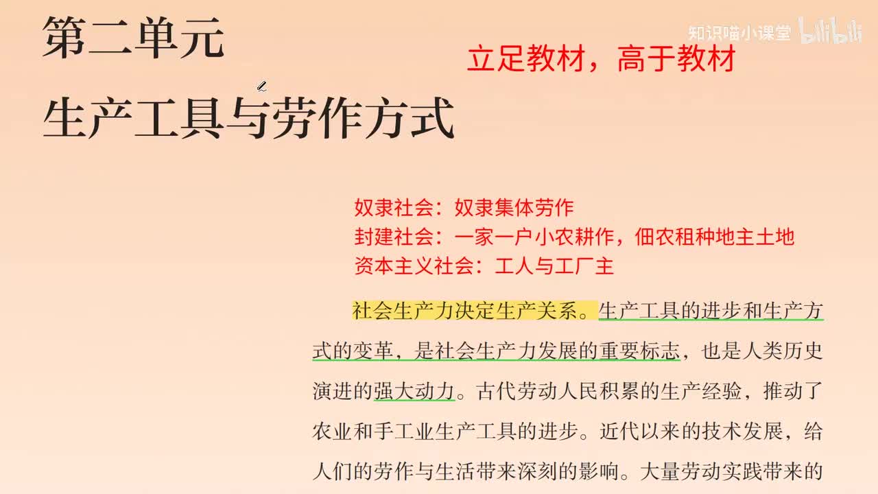 17、选修二：第二单元 生产工具与劳作方式
