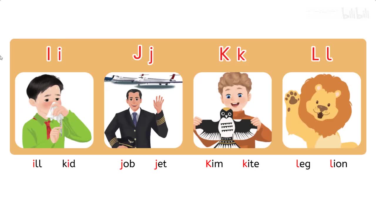 Unit 3字母 Ii-Ll