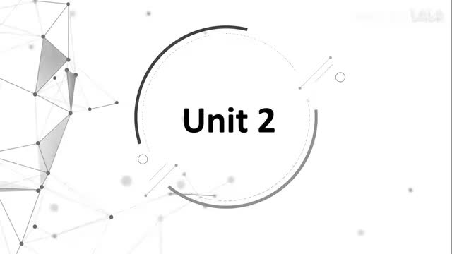 必修二 Unit 2
