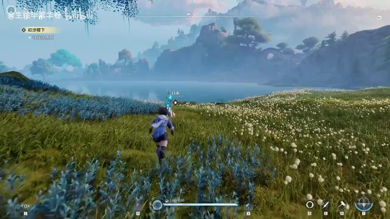 珠玑树下，与芸月初见