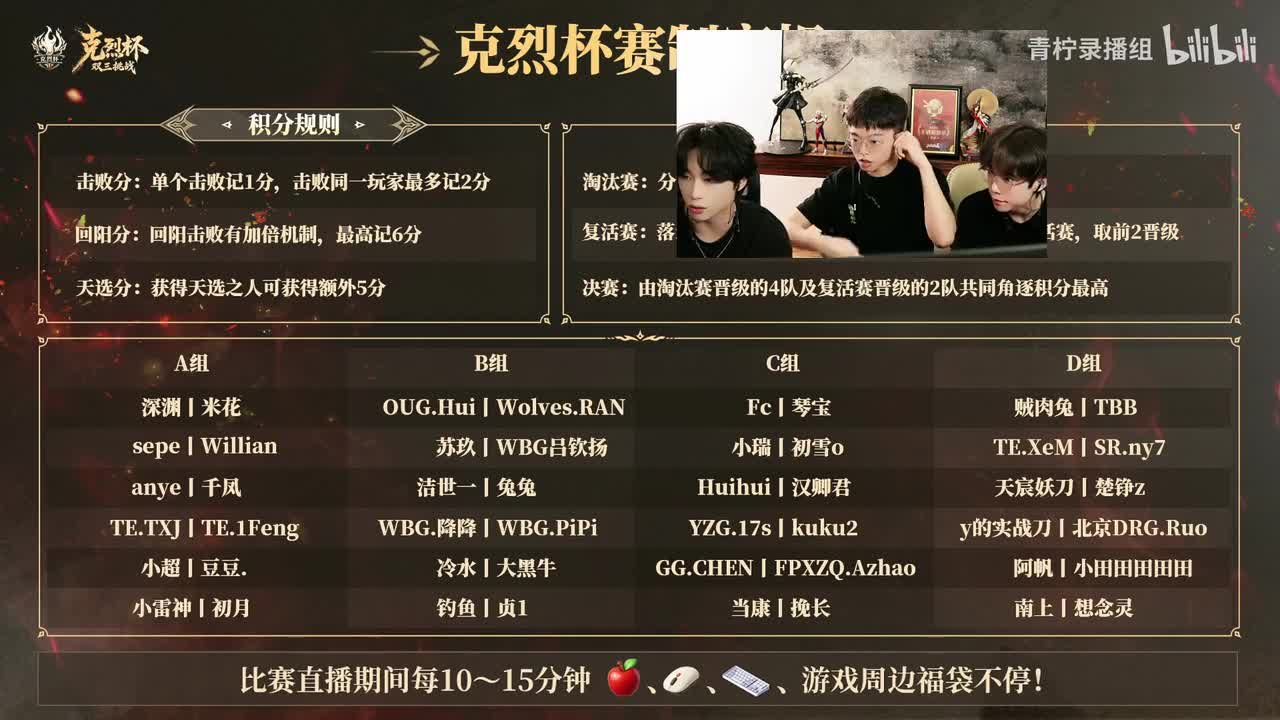 22-01 克烈-克烈杯！！