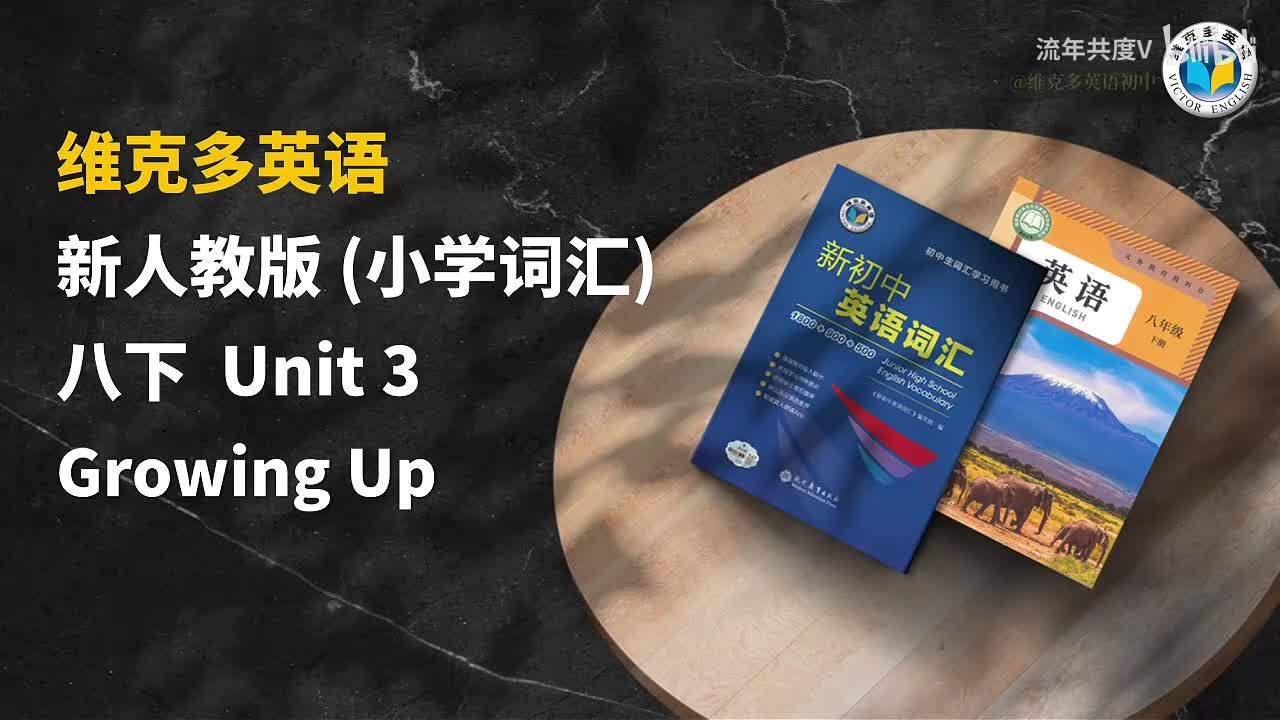 新人教八下Unit3-小学词汇