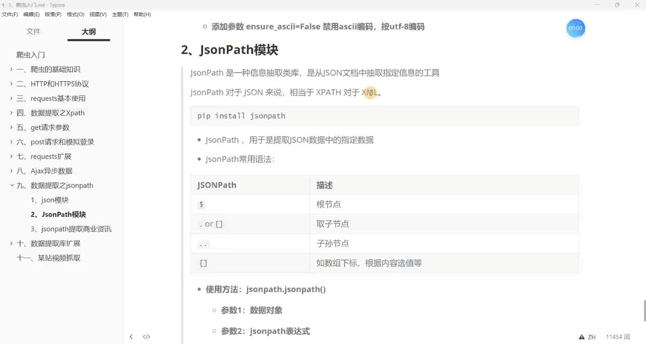 【jsonpath数据提取和案例】jsonpath的基本语法