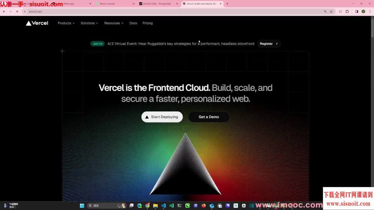 11-4 Vercel介绍及其Devops体验__ev