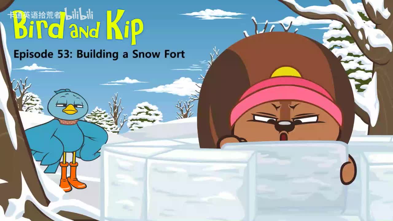 053_Bird and Kip 53_Building a Snow Fort