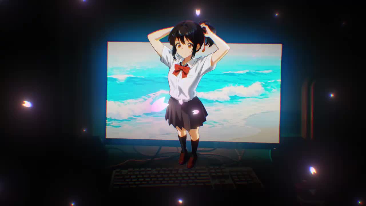 【练习题】摄像机跟踪 樱花粒子空间