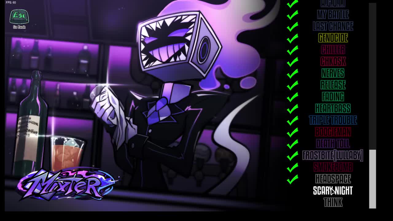 Mixter曲目45 SCARY NIGHT (曼德拉记录曲目）kamex mix