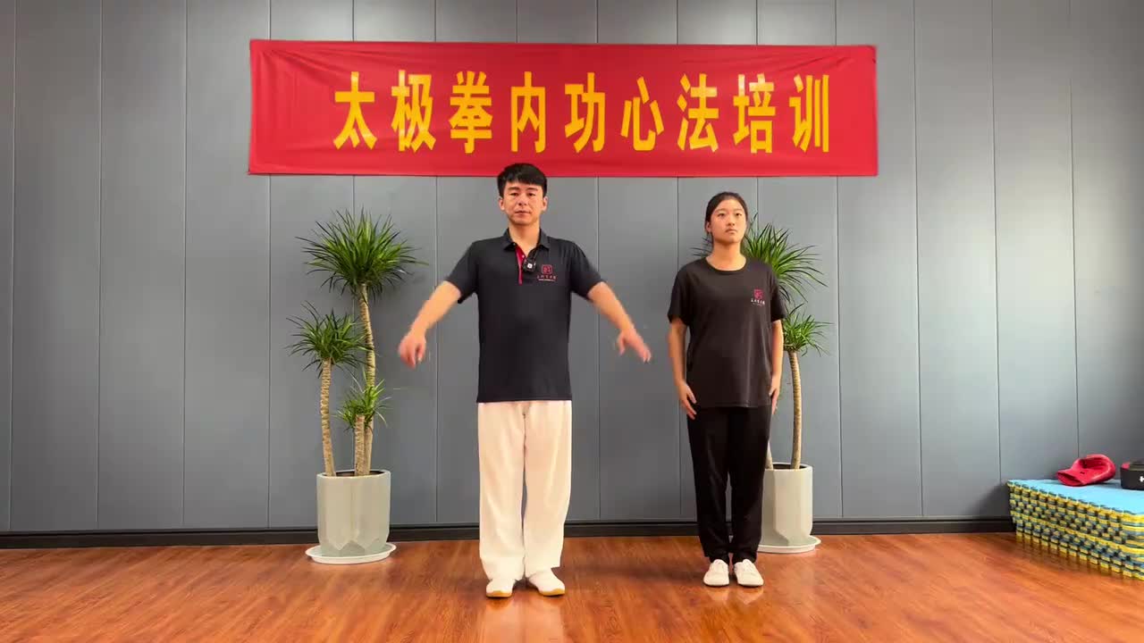 第61节胯中胯—（右侧）手胯对拉力