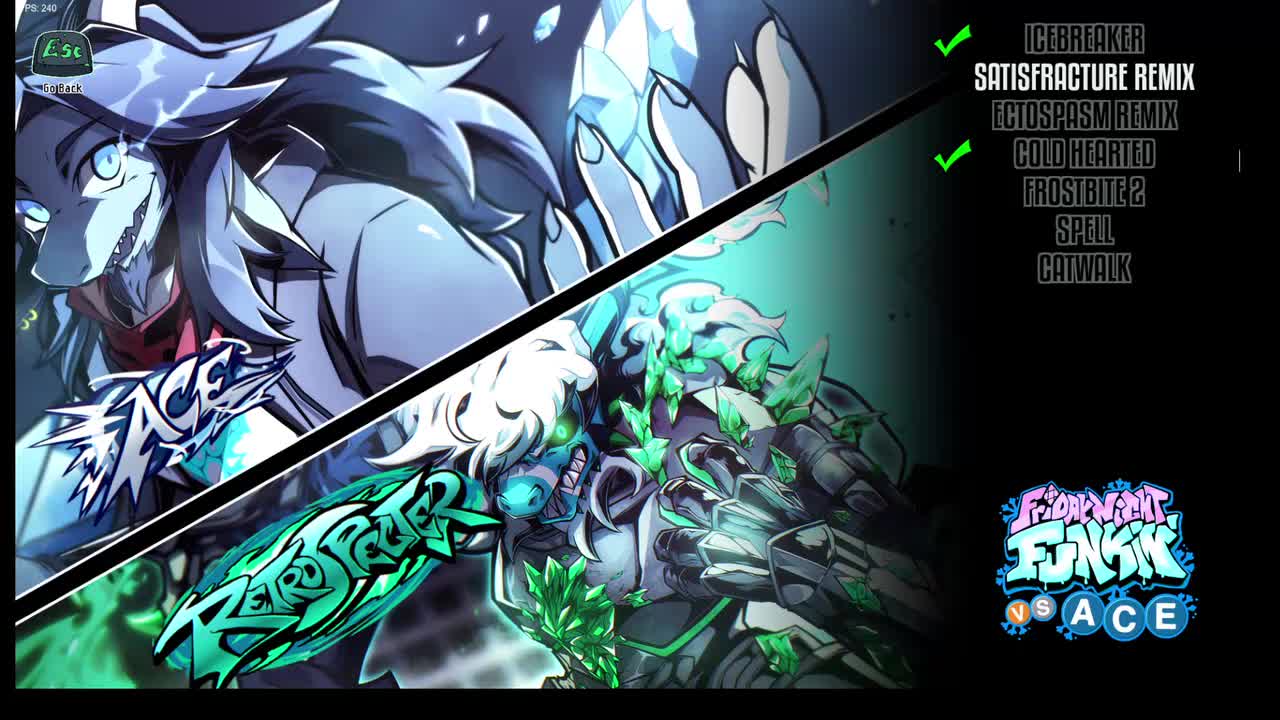 Ace week曲2 SATISFRACTURE REMIX