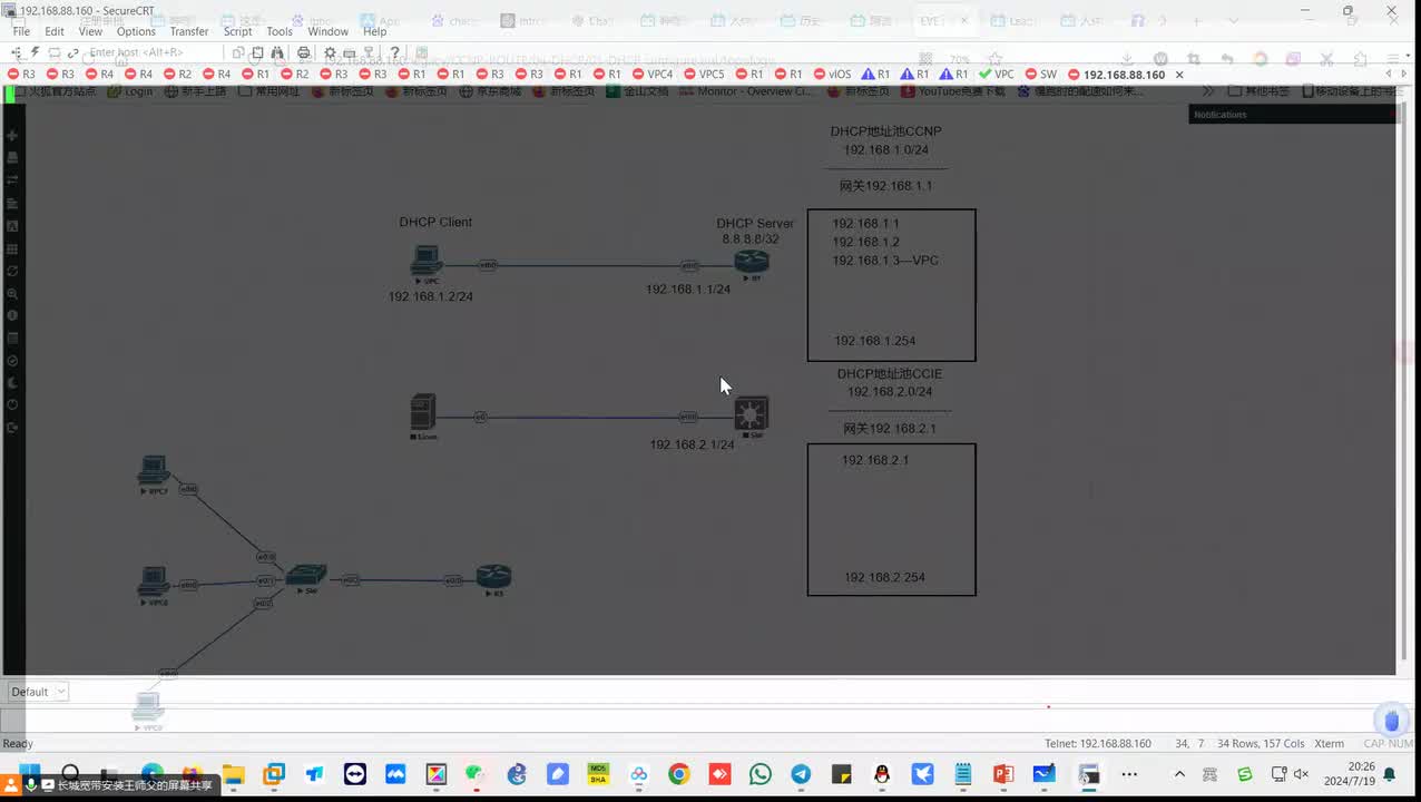 思科CCNP-DHCP扩展与DHCP中继原理配置