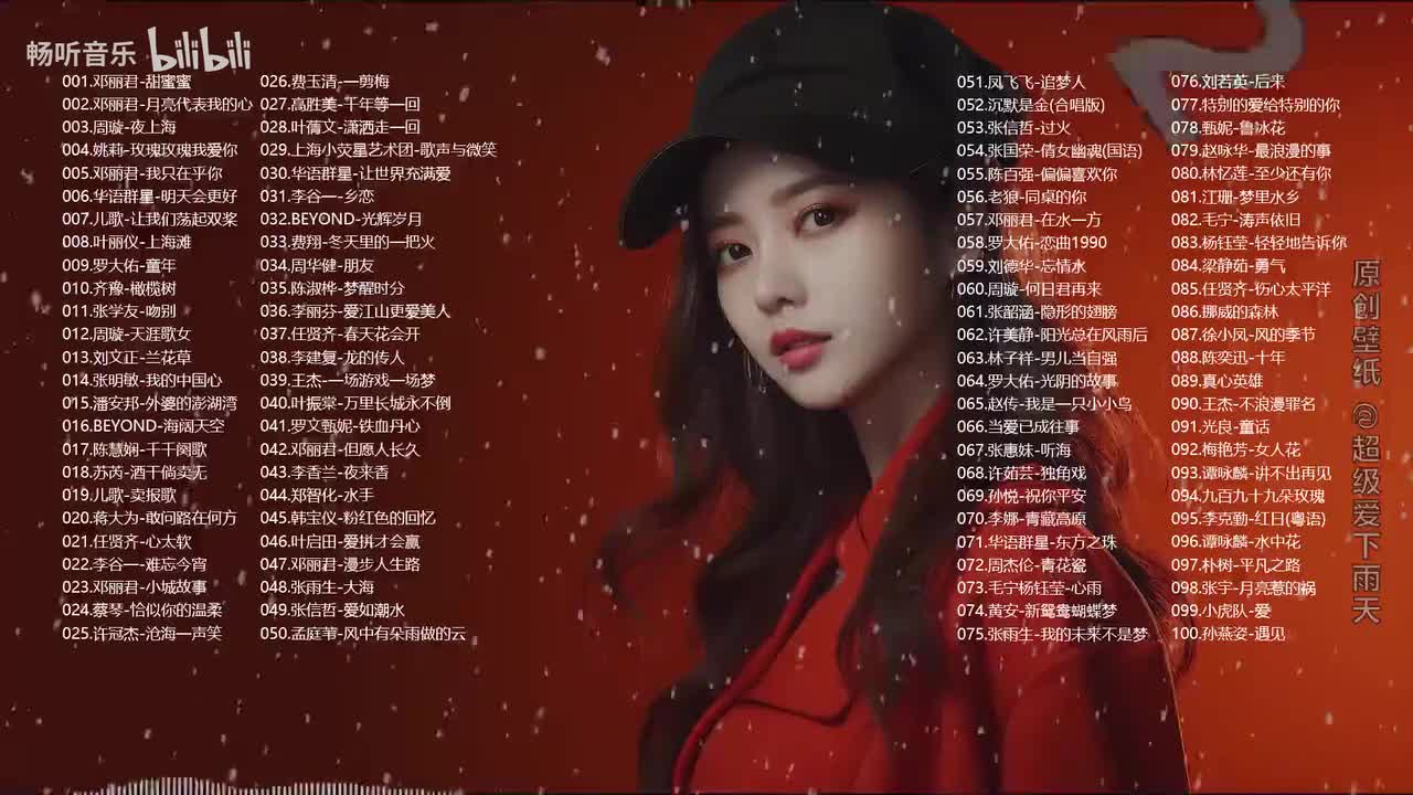 1990-2019年TOP《100首》