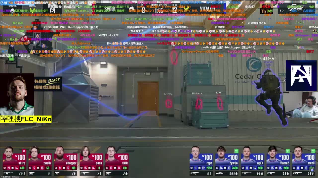 本质TOP1! DONK 1v2残局拿下惊天5杀！