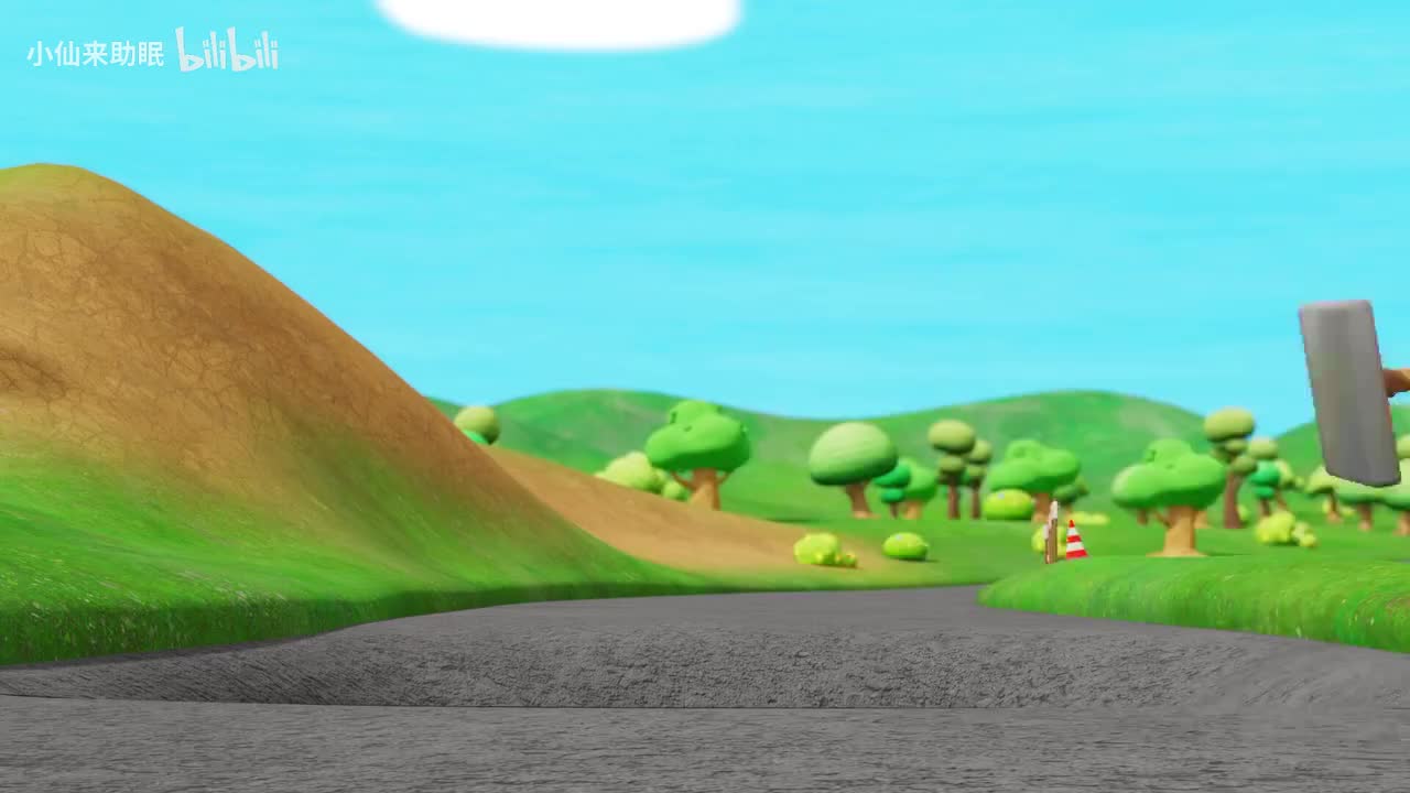 57.挖掘机在搬石头的时候遭遇了撞车