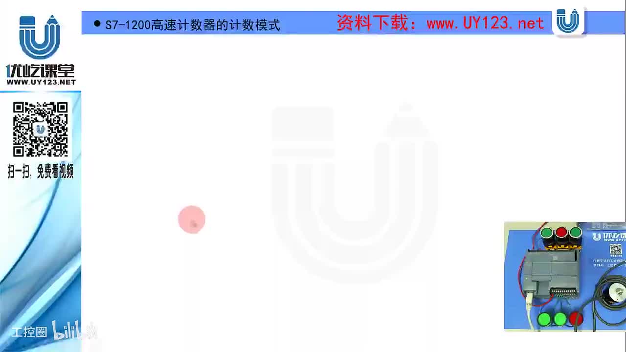 160.S7-1200高速计数器的计数模式